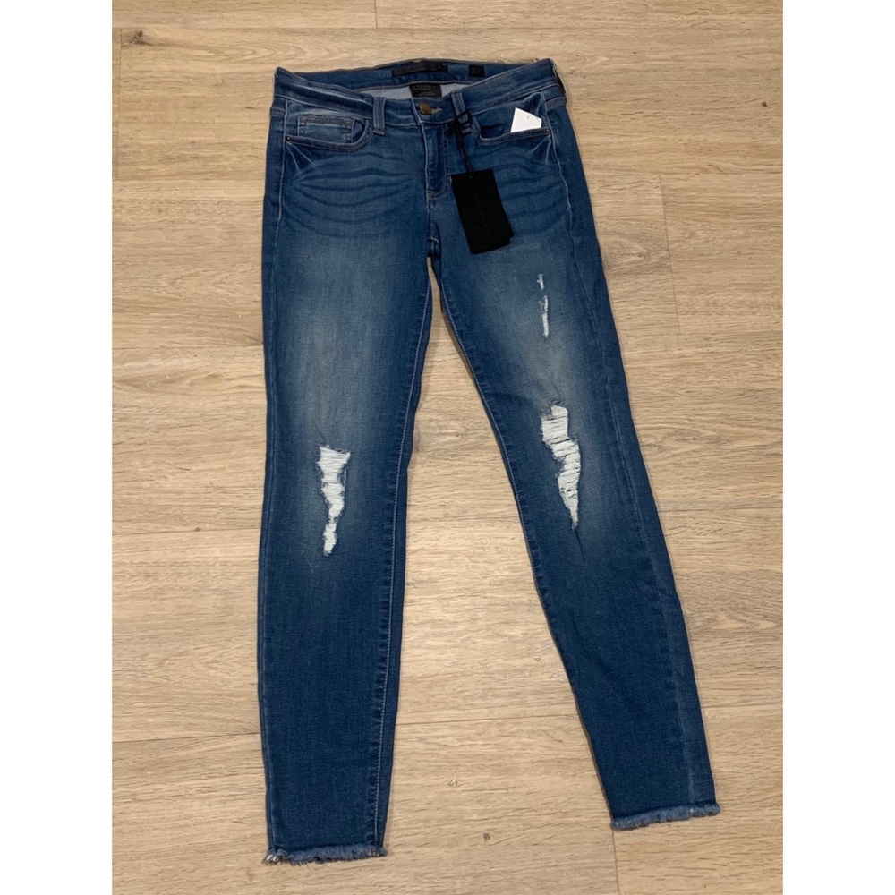 SP Black Distressed Skinny Jeans